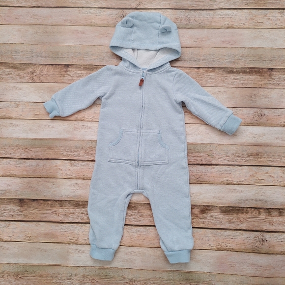 fleece lined jumpsuit
